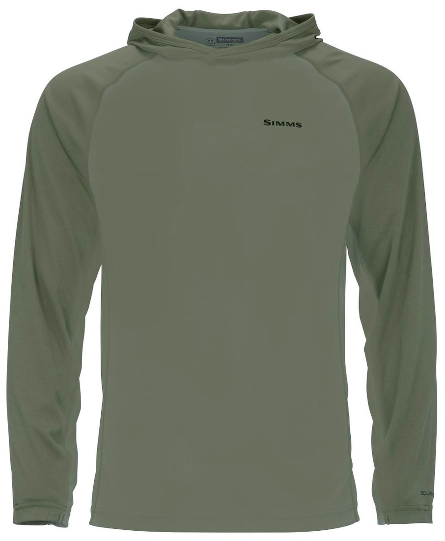 Simms BugStopper SolarFlex Hoody Chemise à capuche anti-UV & insectes Willow