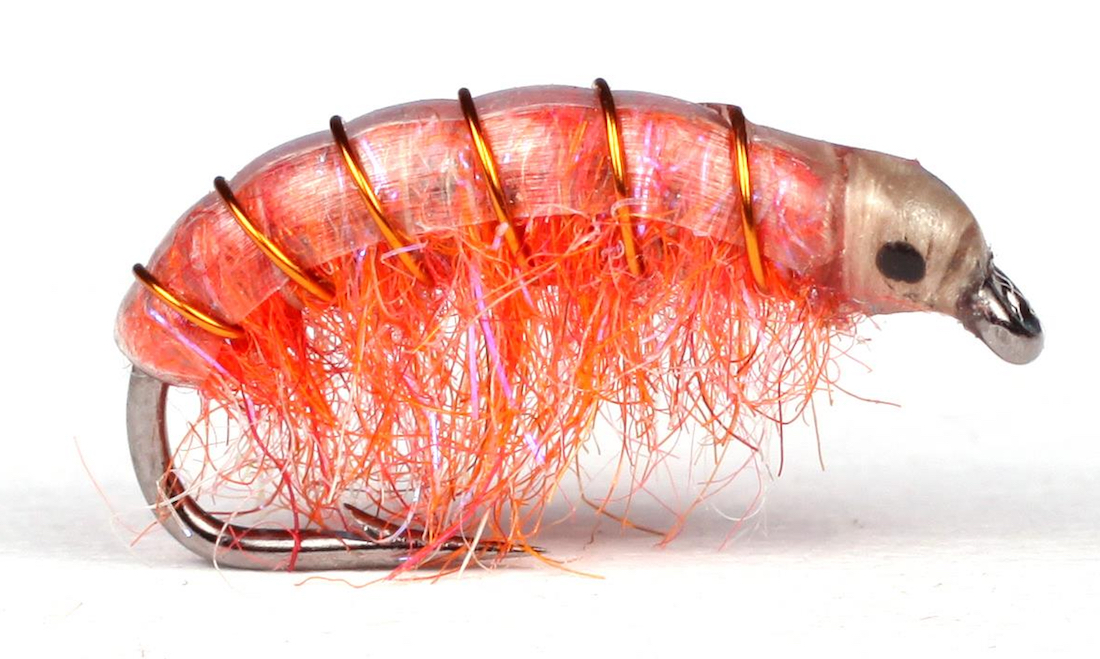 Guideline Mouche à truite de mer - UV Gammarus orange