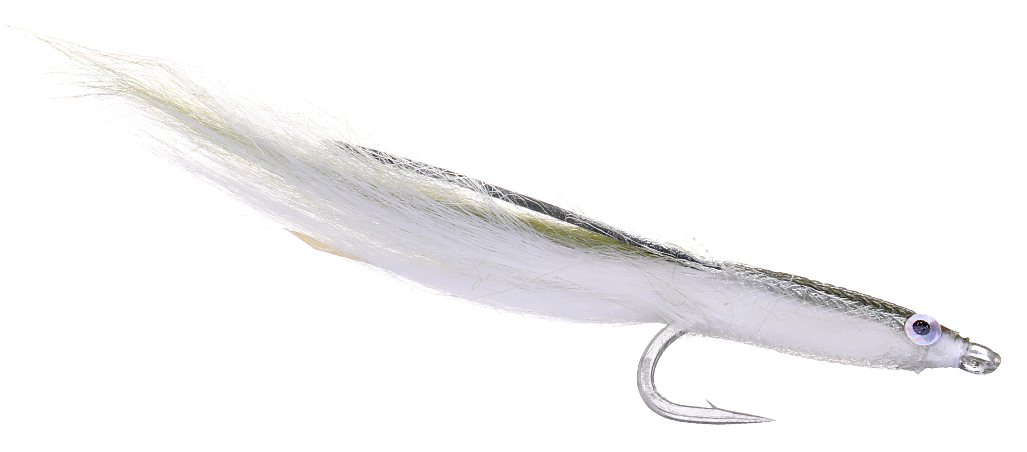 Fulling Mill Streamer de lançon Cowen's Silverside Tobis #2