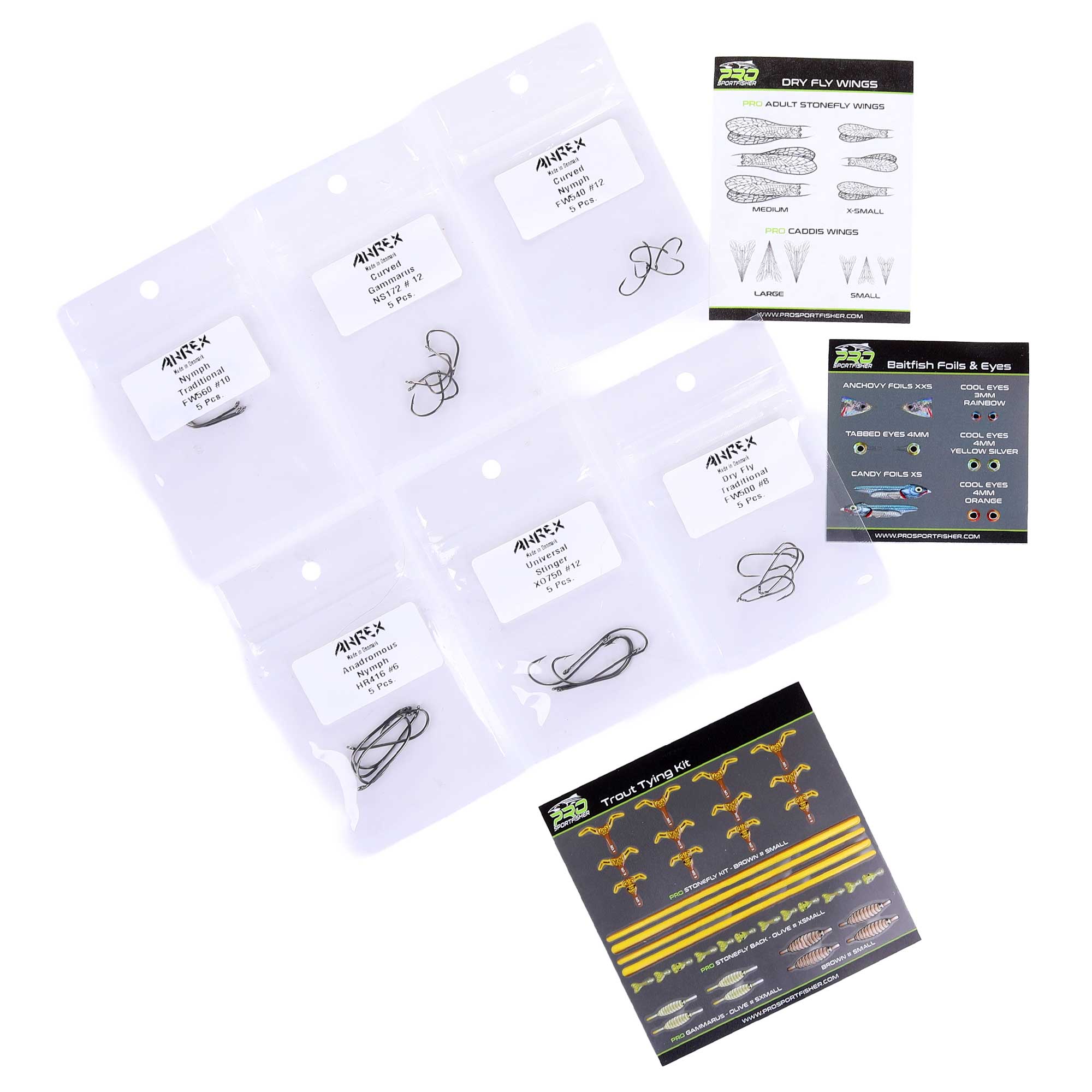 Pro Sportfisher Trout Tying Kit Set de fixation