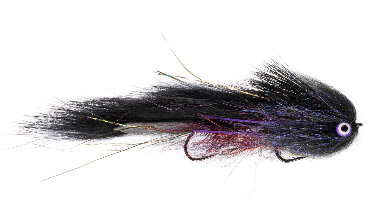Umpqua Tandem Streamer Agent Scully Black Purple