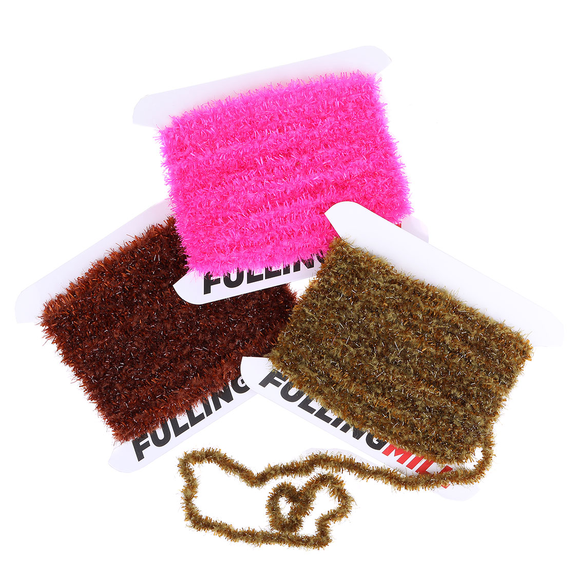 Fulling Mill Premium Big Fish Chewy Worm Chenille Large Ver à soies