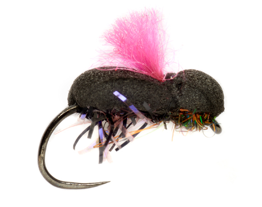 Mouche sèche Fulling Mill - Procter's Target Beetle Pink Barbless