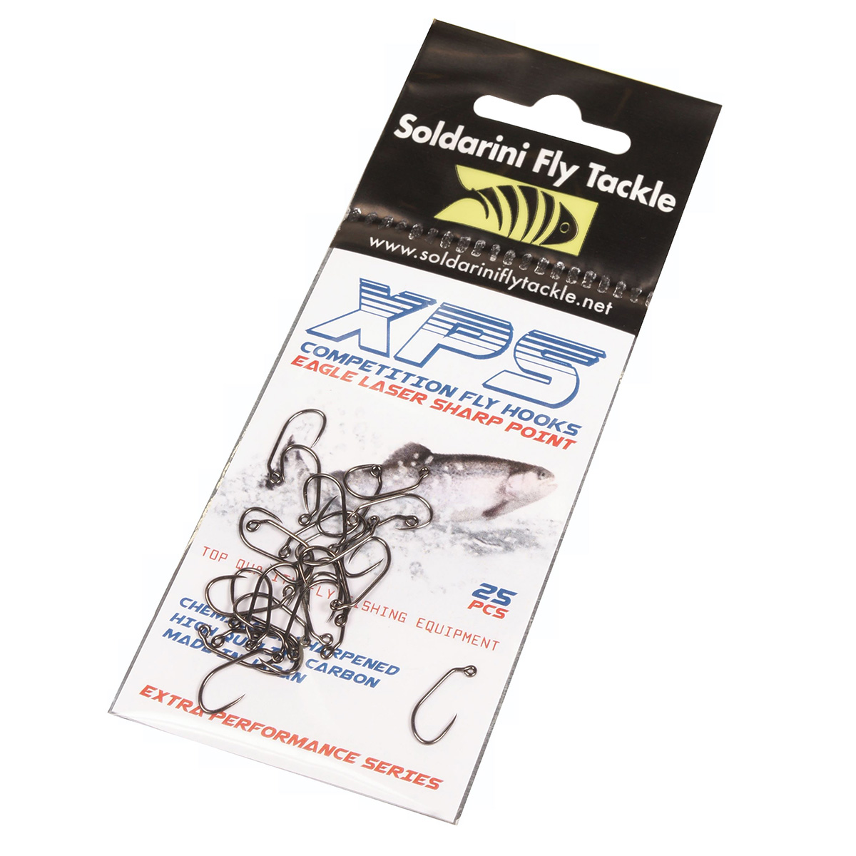 Soldarini XPS Competiton Fly Hooks C127 Jig Crochet à mouche