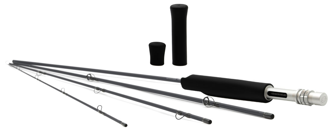 ArcticSilver RIVER Fast Action Switch canne à mouche # 8 - 11,6'' ft