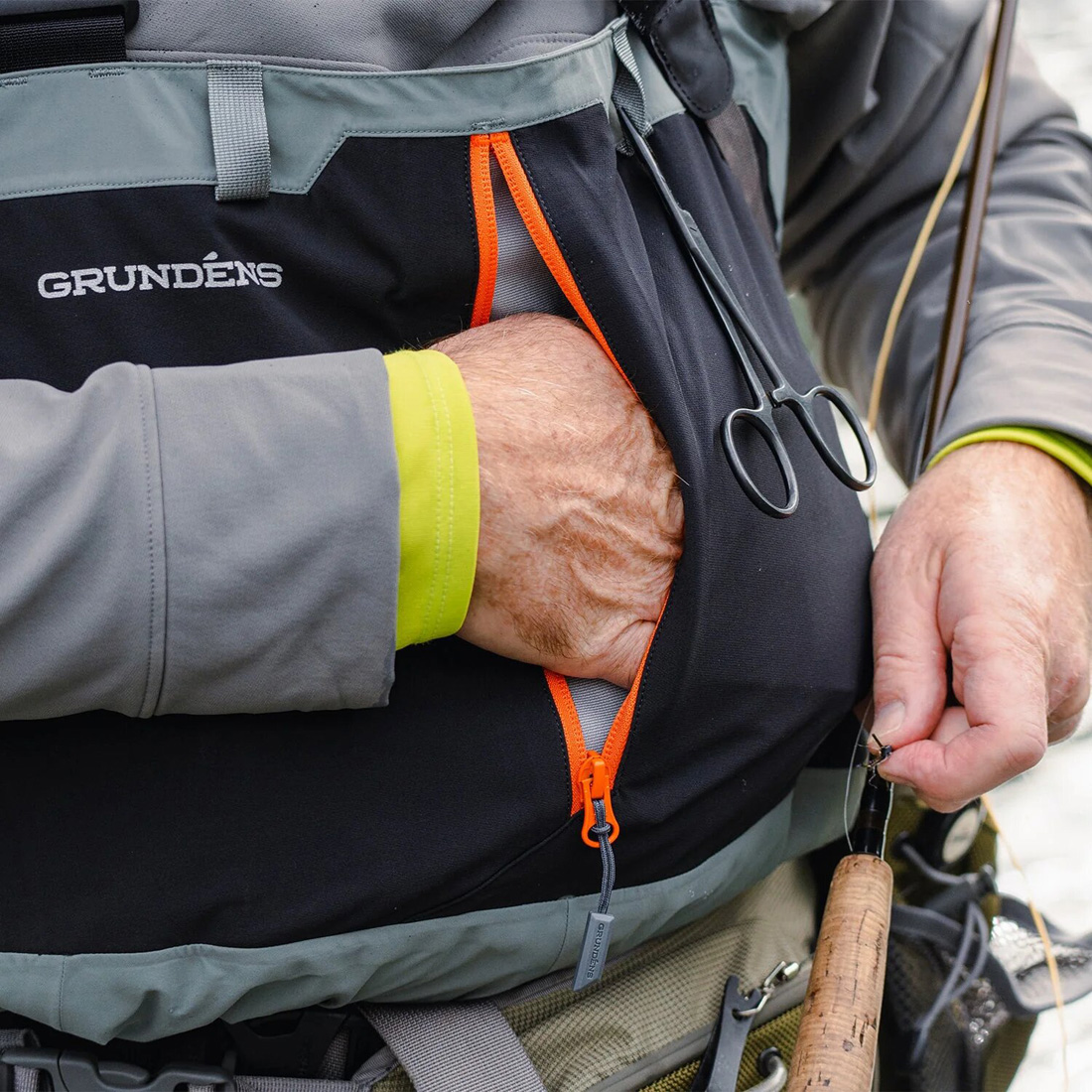 P-27675_Grundens_Bedrock_Stockingfoot_Waders_sagebrush_Lifestyle_5