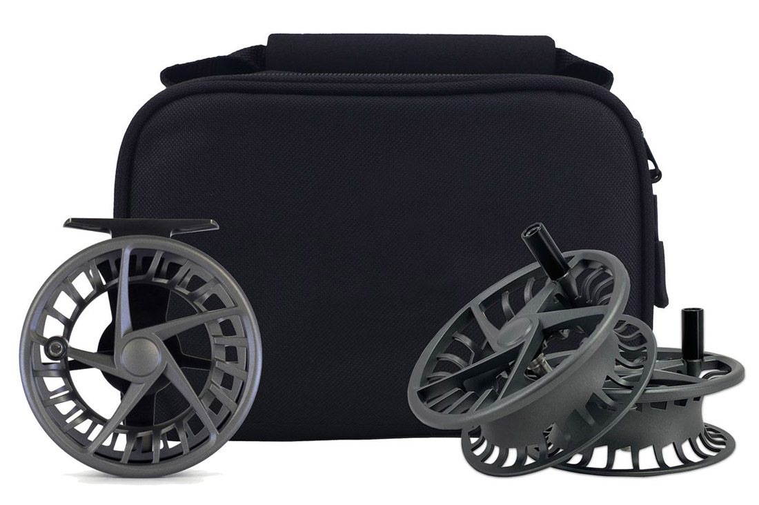 Lamson Remix S Series HD (Heavy Duty) moulinets de mouche en kit smoke