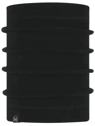 Buff® Polar Neckwarmer Solid Black Foulard tubulaire
