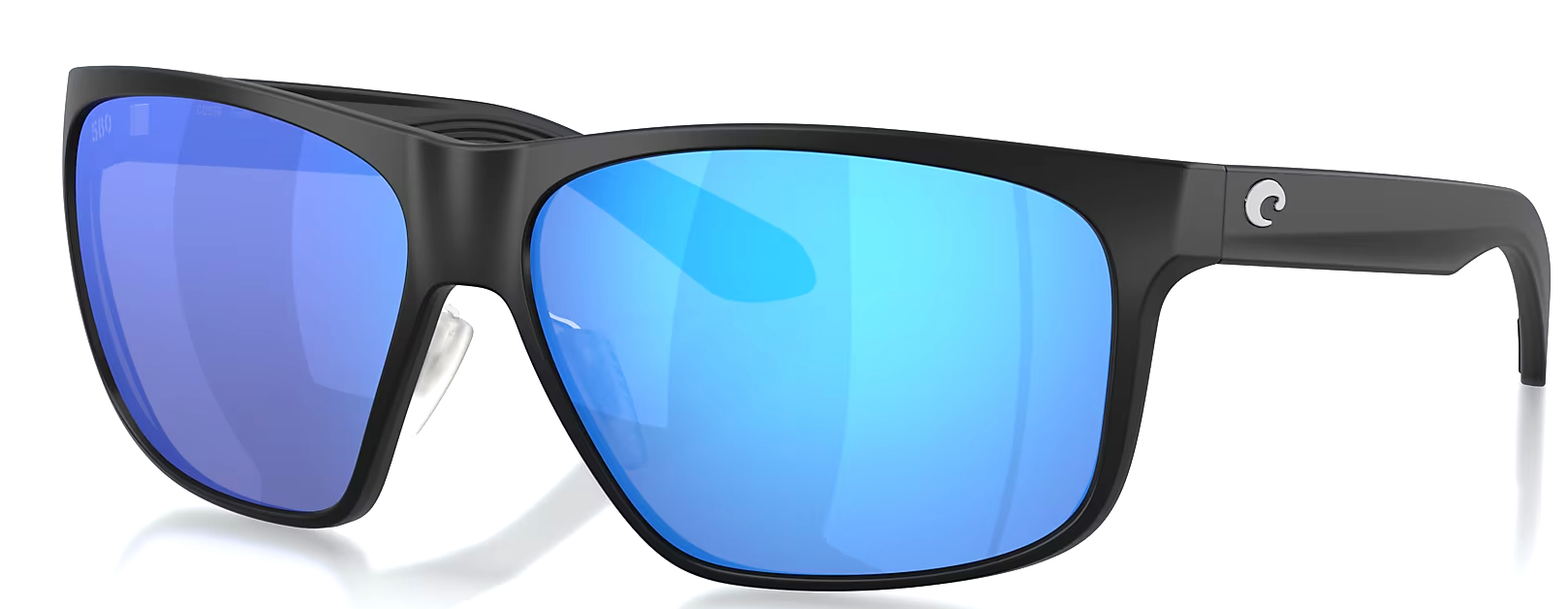 Costa lunettes polarisantes Trades Matte Black Blue Mirror 580G