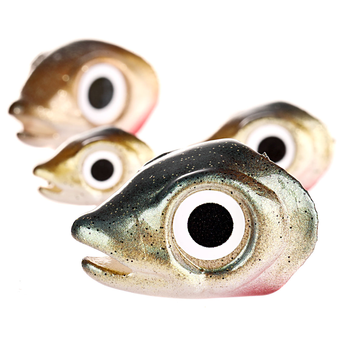 Ver Tête de poisson 3D Fishmask vert