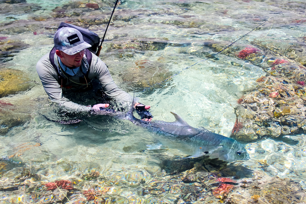 YT-Video-GT4 - Fit fürs Salzwasser! Tipps & Tricks fürs Fliegenfischen in den Tropen. GT (Giant Trevally)