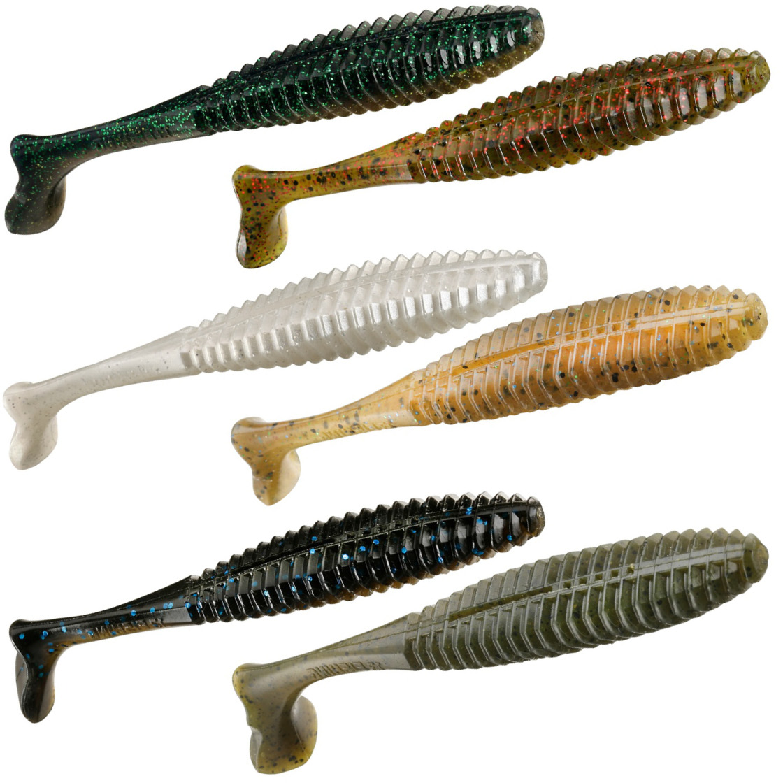 13 Fishing Pleasure Shad Poisson caoutchouc 11,4 cm Set de 6 pièces