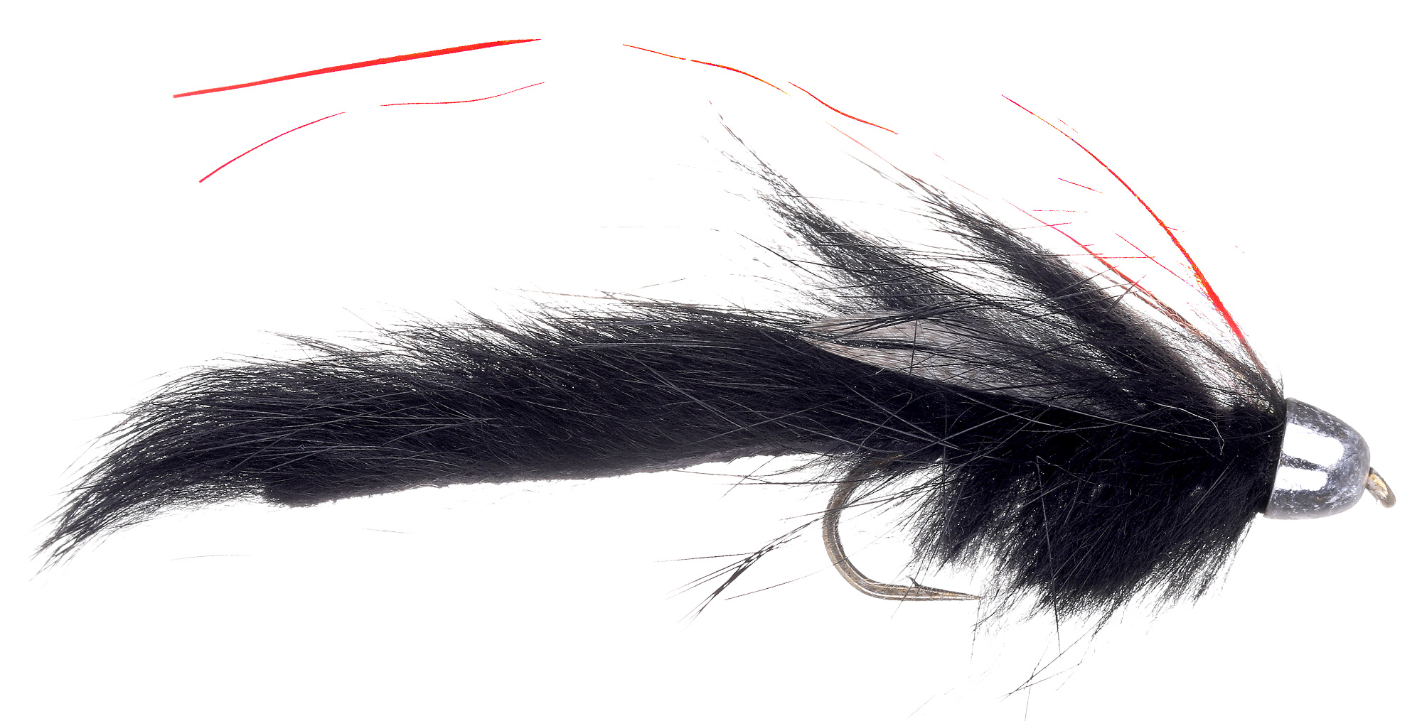 Fulling Mill Streamer Little Rascal Black #6