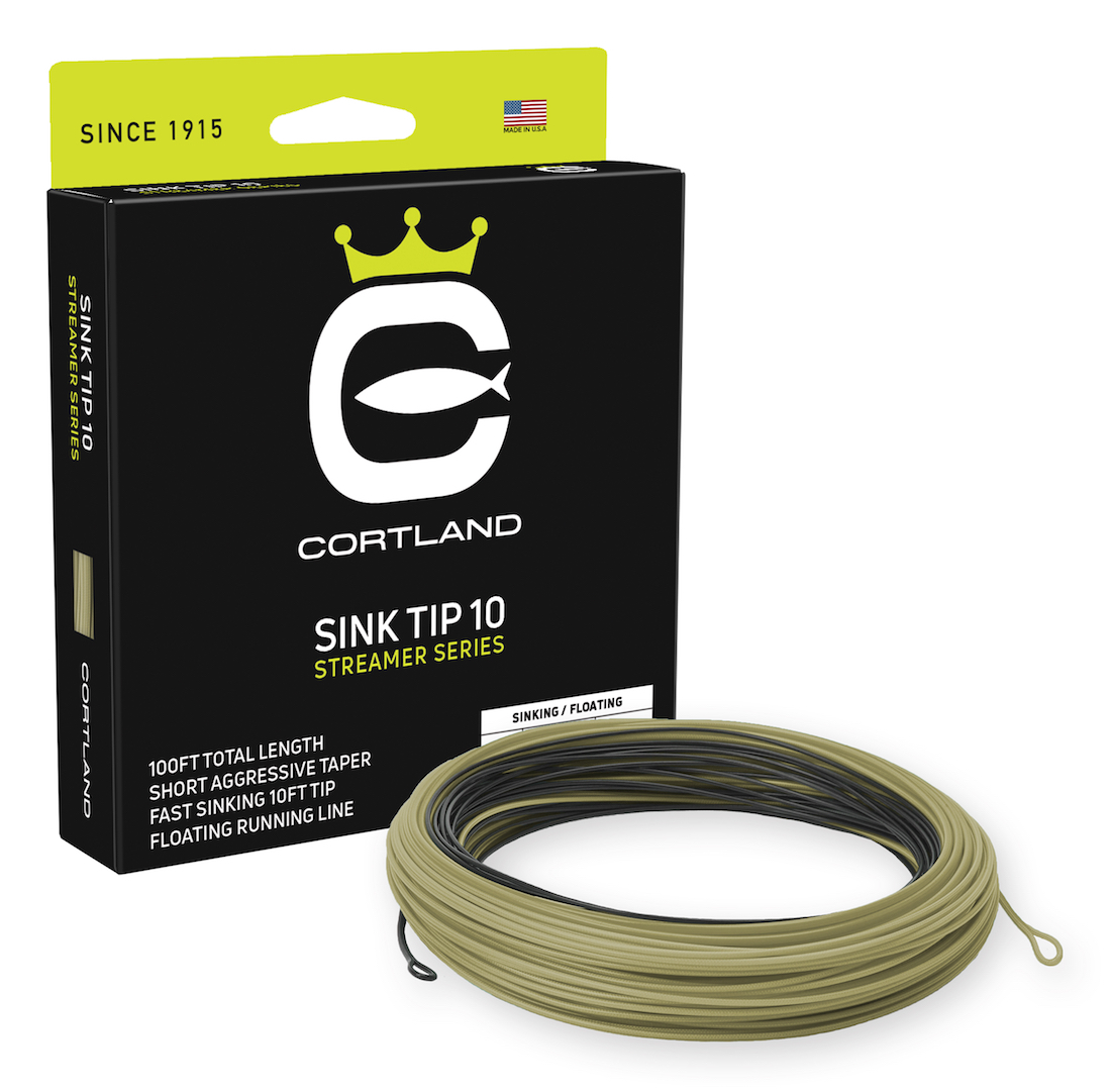 Cortland Streamer Sink Tip 10'' Sink 6 Ligne à mouche