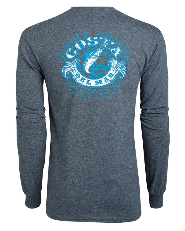 Costa Classic Shirt manches longues dark heather