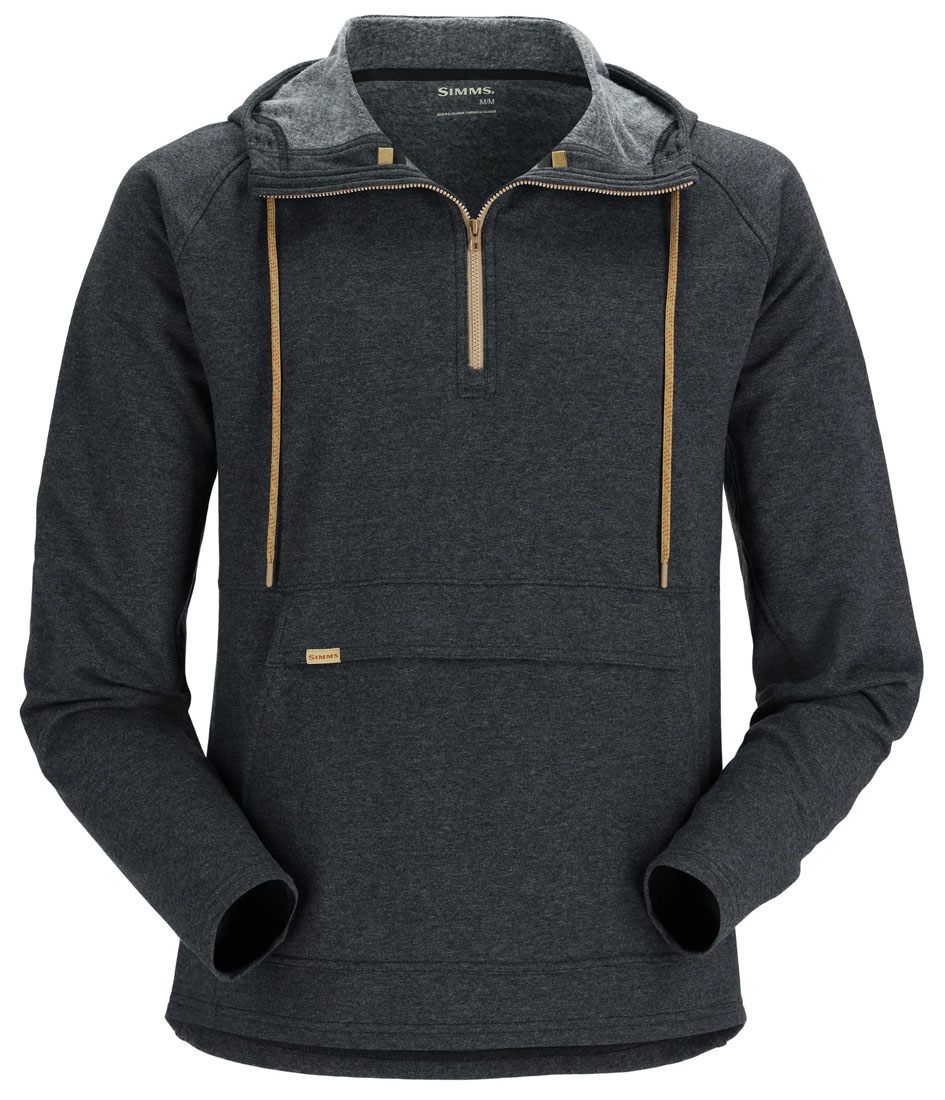 Simms Vermilion Hoody sweat à capuche black heather