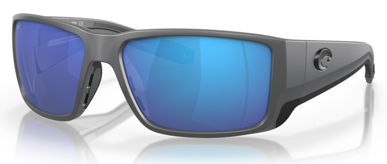 Costa lunettes polarisantes Blackfin Pro - Matte Gray (Blue Mirror 580G)