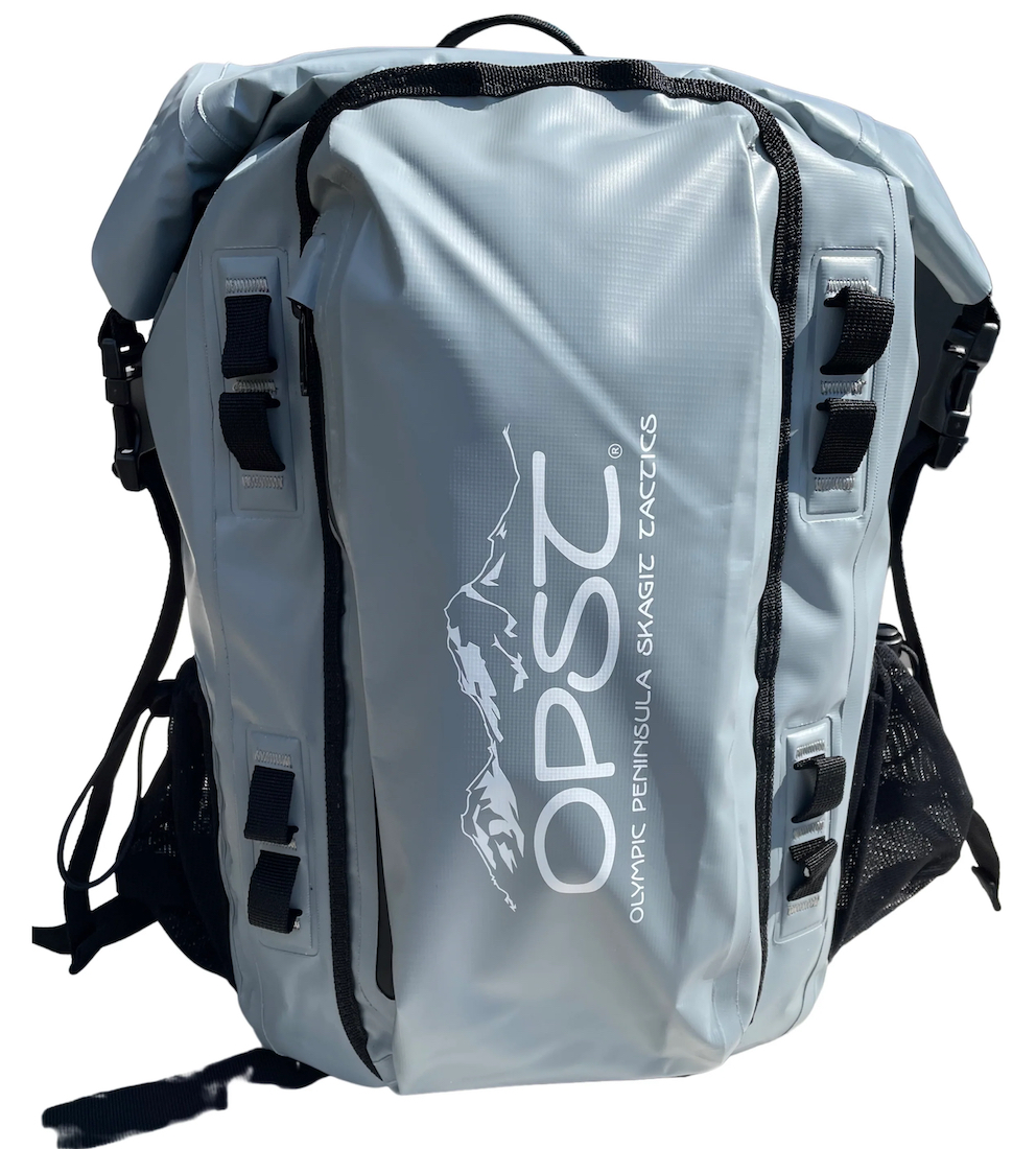 OPST Rainforest Waterproof Backpack sac à dos gris