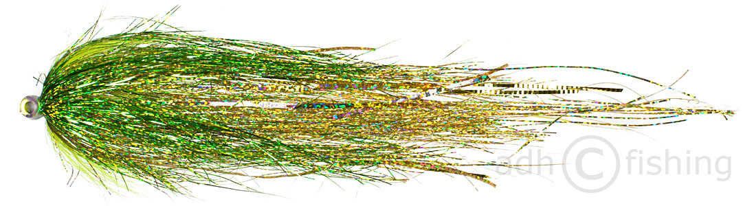 Bauer Pike Tube Mouche à tube de brochet Green Gold 1504