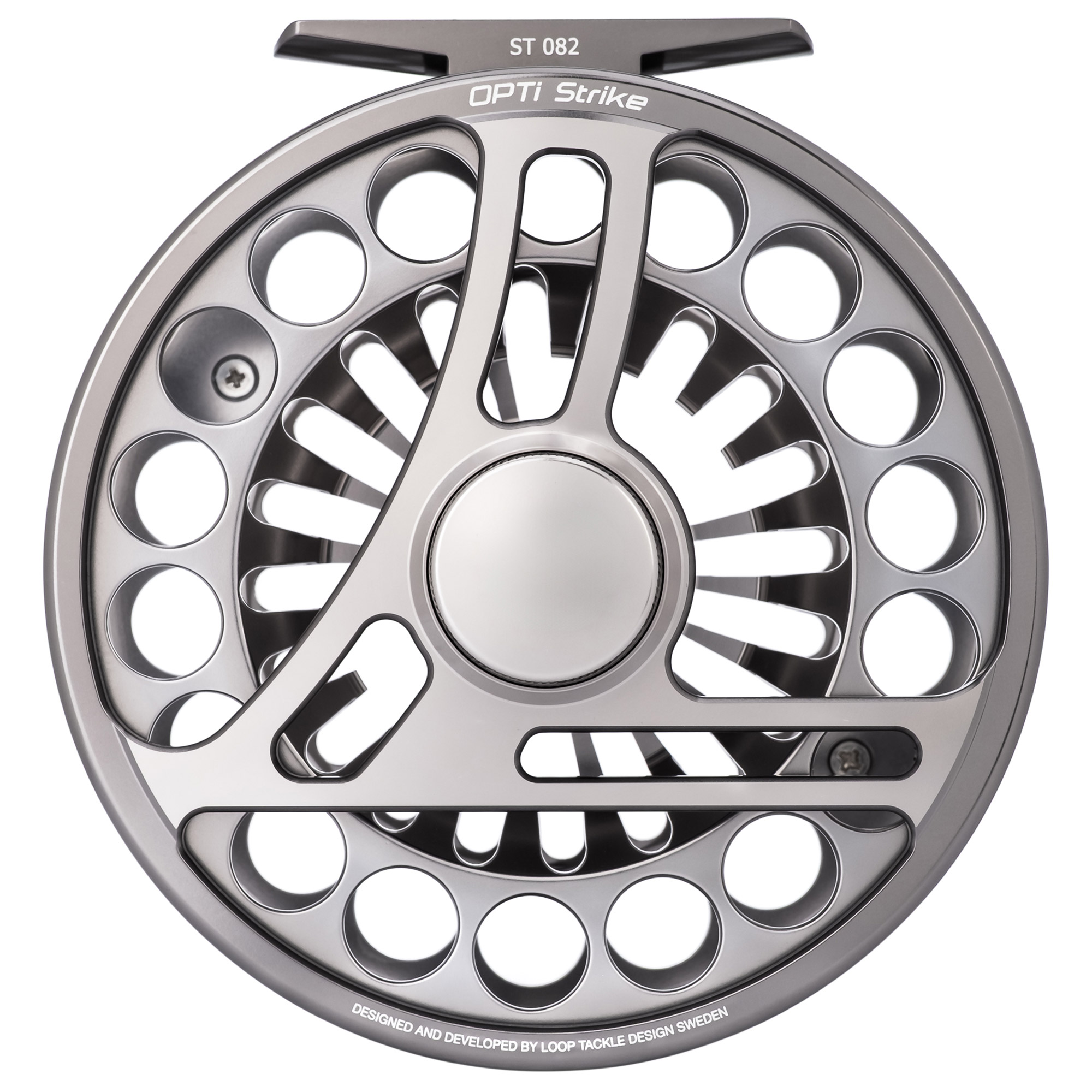 Loop OPTI Strike Limited Edition moulinets de mouche Mist Silver
