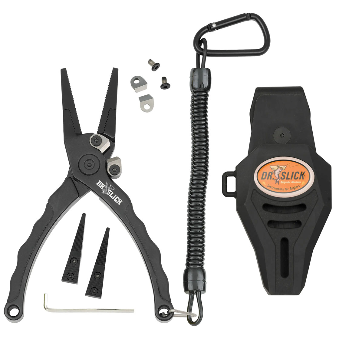 Dr. Slick Microburst Plier 5,75'' Alu Frame Tungsten Carbide Cutters pince black