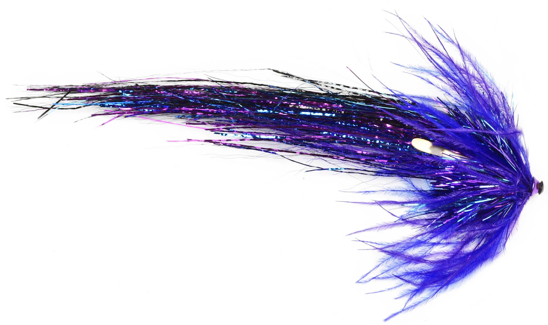 Frödin Flies Mouche tubulaire Flash Wing Series - Mikkeli Blue