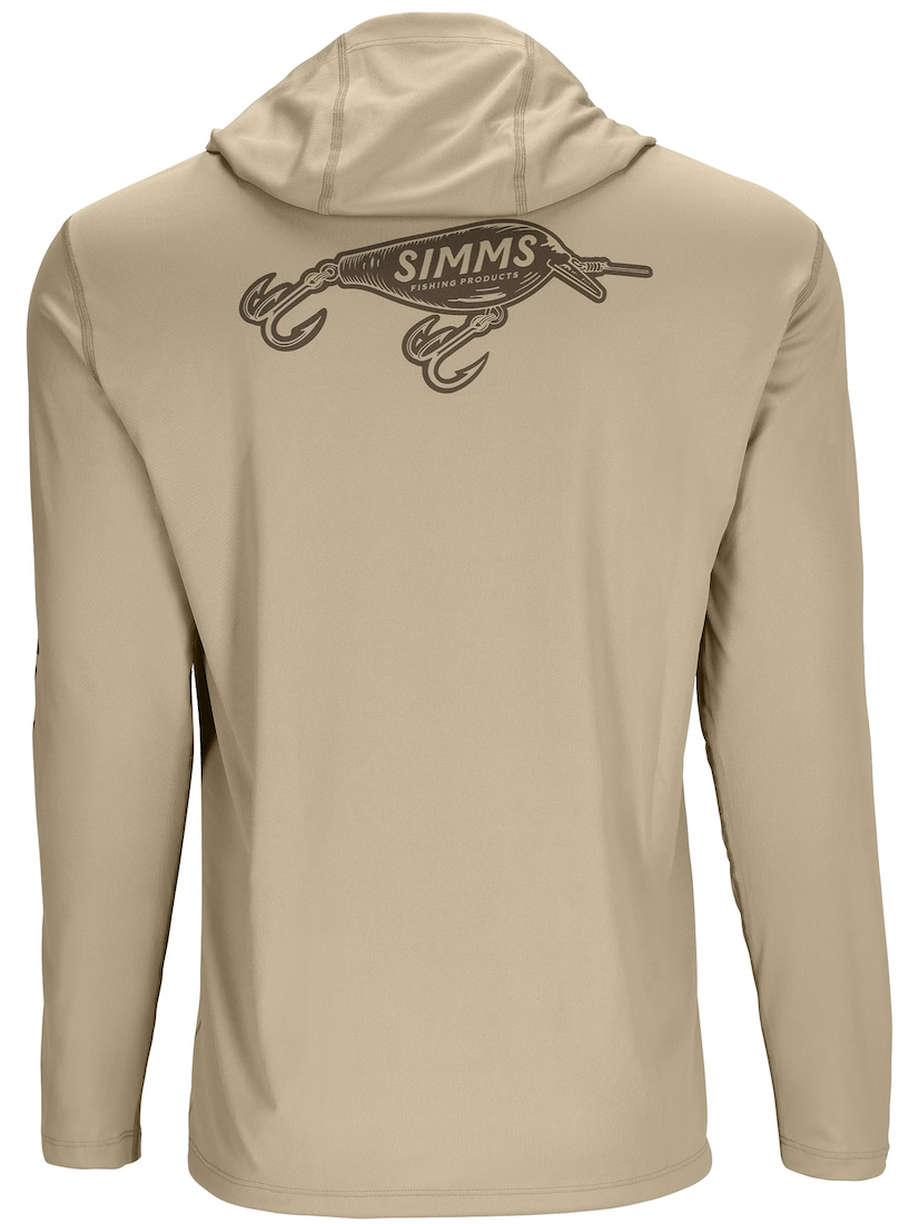 Simms Tech Hoody Chemise à manches longues Artist Series stone/lure