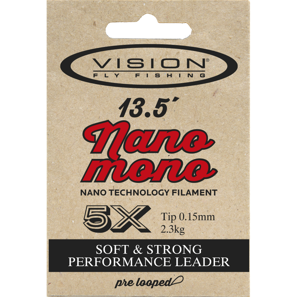 Vision Tapered leader Nano Mono 13,5 ft
