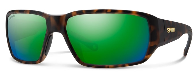 Smith Optics Lunettes polarisantes Hookset Matte Tortoise Green Mirror