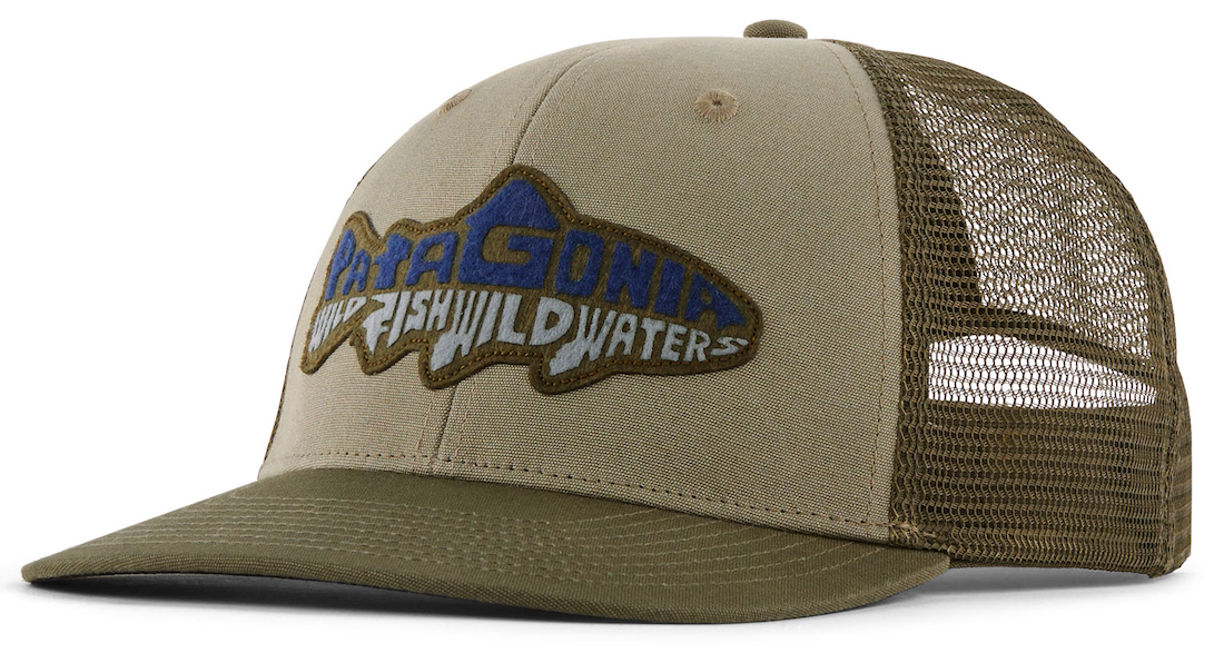 Patagonia Take a Stand Trucker Hat Cap WIRV - Wild Waterline : River Rock Green