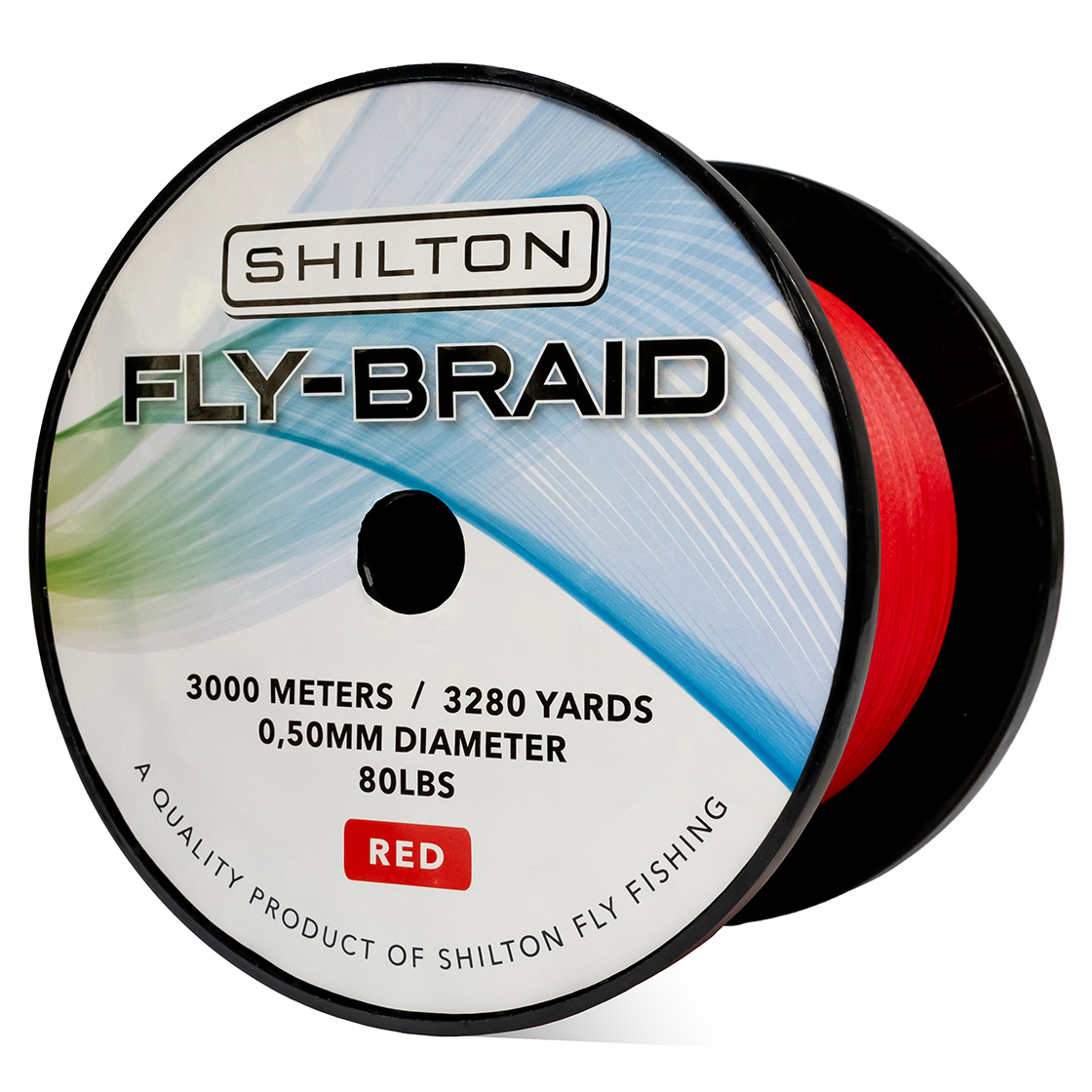 Shilton FLY-X Braid 80lbs backing 3000m grande bobine