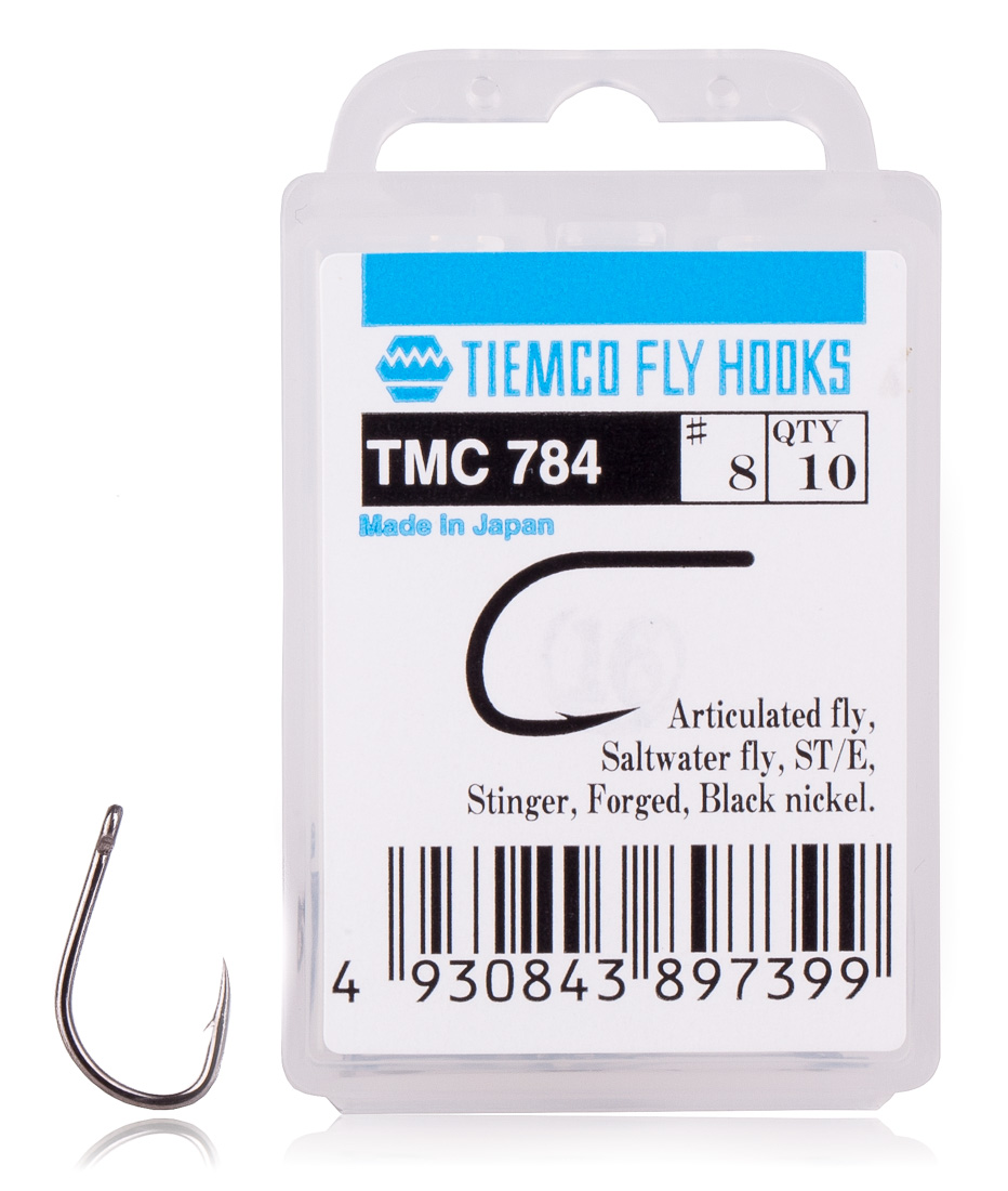 Tiemco TMC 784 eau salée hameçon à mouche black
