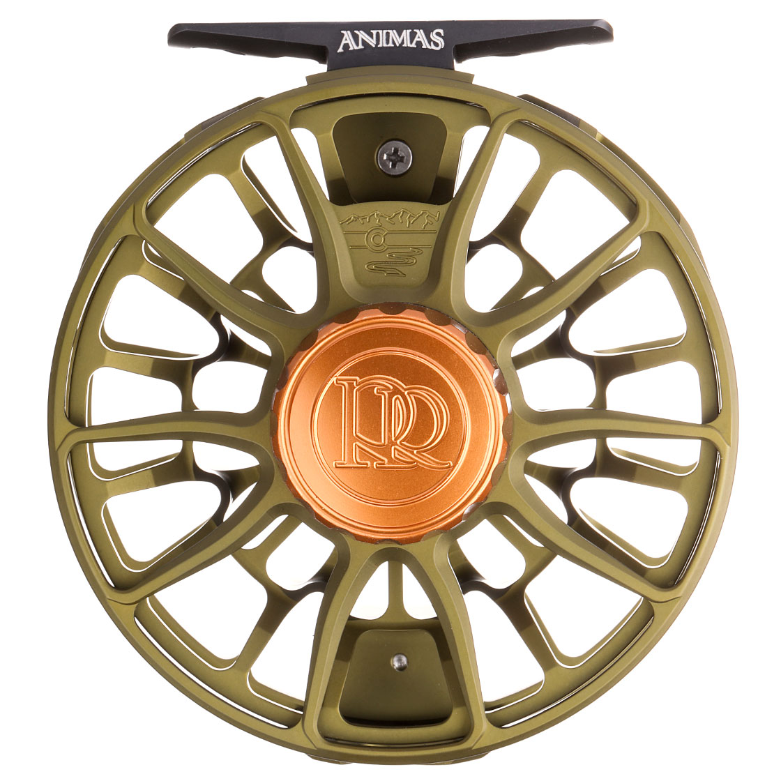 Ross Reels Animas moulinet de mouche mat olive