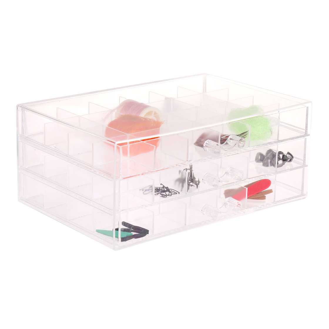 JMC Maison des mouches / Maison des petites pièces en plexiglas - 21,5 x 14 x 9cm - 72 compartiments