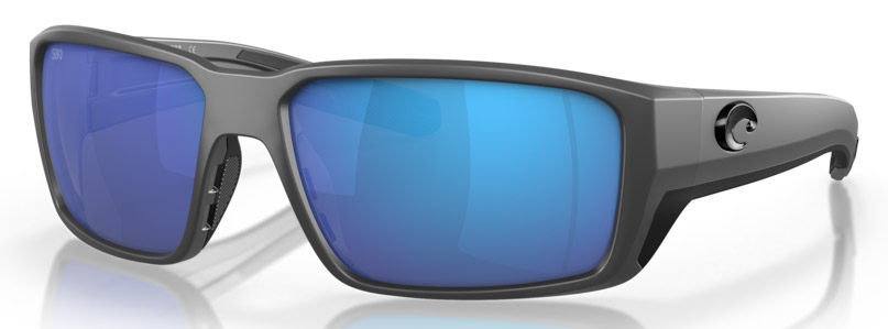 Costa lunettes polarisantes Fantail Pro - Matte Gray (Blue Mirror 580G)