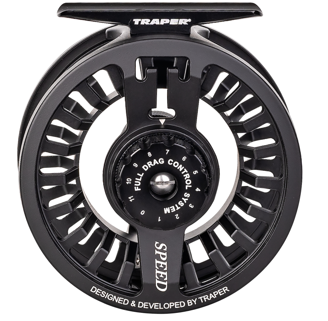 Traper Speed # 4 - 5 moulinets de mouche Black
