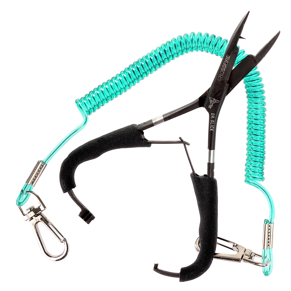 Dr. Slick Mitten Scissor Clamp 5" w/ Rubber Handle Pince-ciseaux black