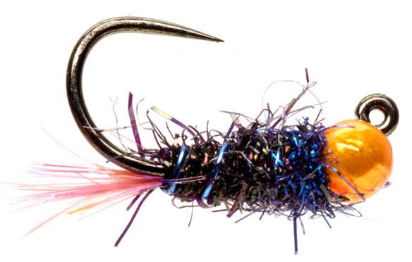 Fulling Mill Tungsten Nymphes - Roza's Neon Orange Nymph