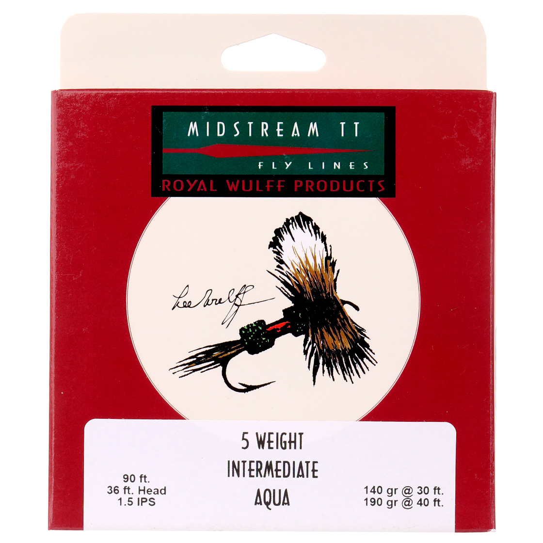 Royal Wulff Midstream Triangle Taper Intermediate WF ligne à mouche Blue Green