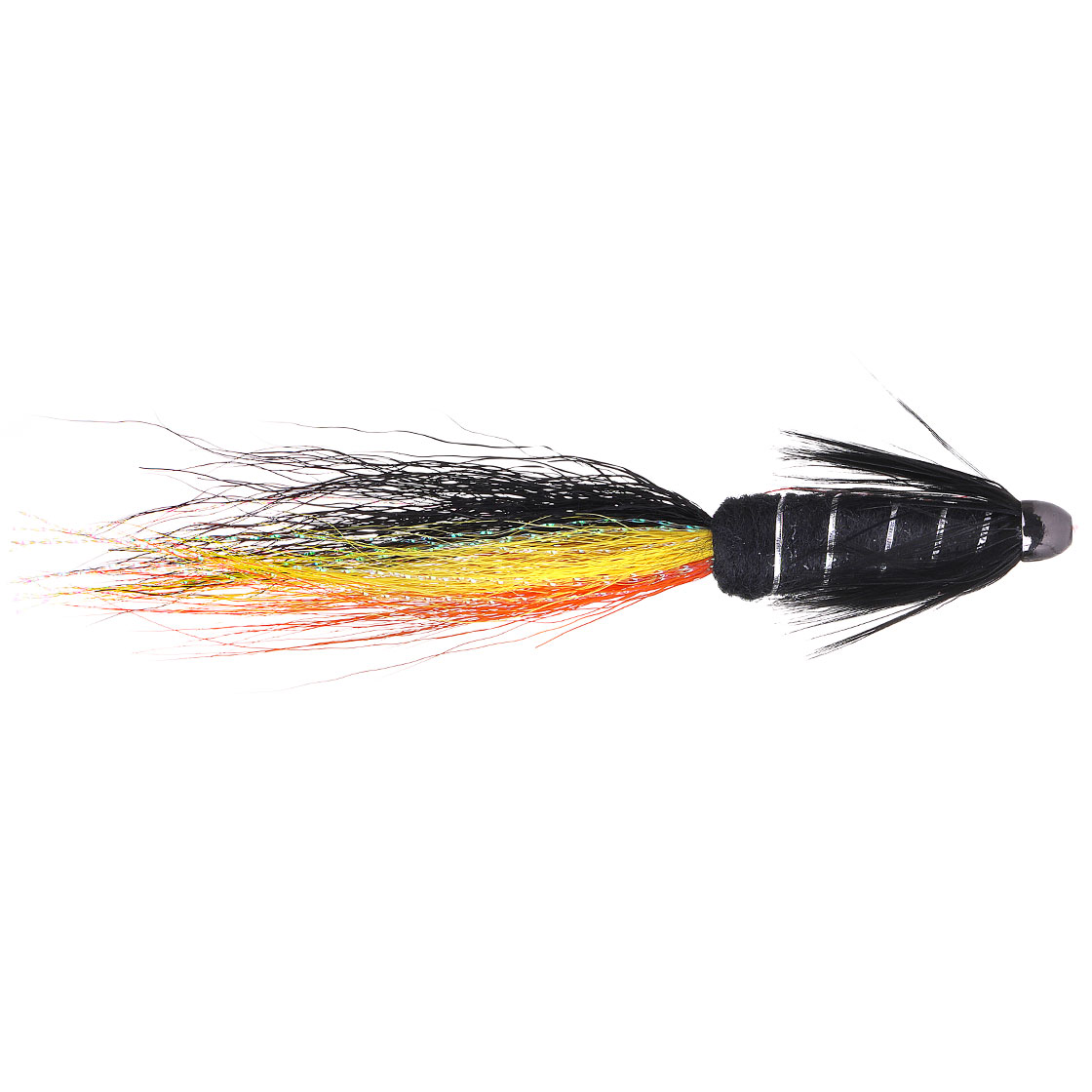Superflies Mouche à saumon - Snaelda orange yellow black 1 1/2