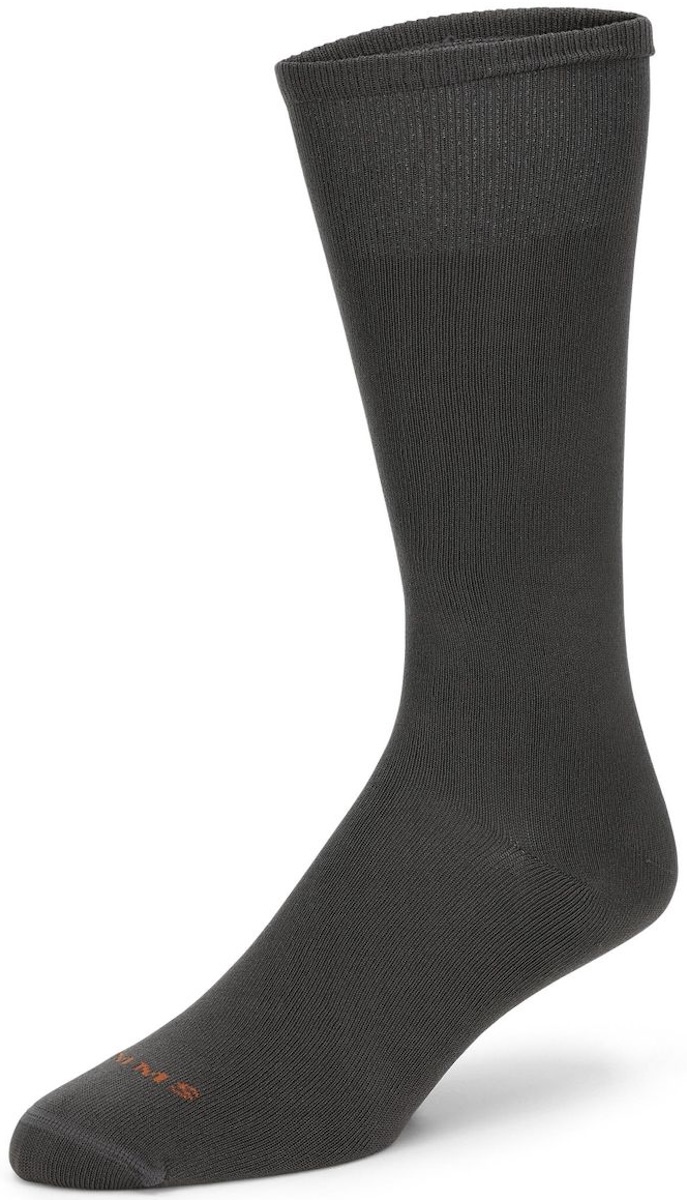 Simms Mid-Calf Liner Sock Chaussettes slate