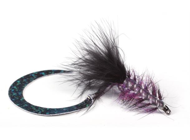 Guideline Mouche à Truite de Mer - Wiggle Tail Borstemark black