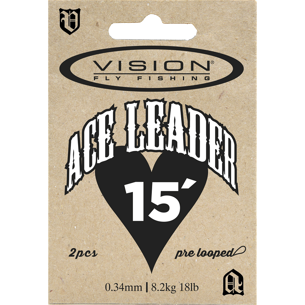 Vision ACE Leader Bas de ligne 15 ft 2er Set