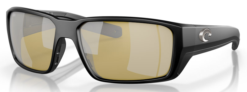 Costa Lunettes polarisantes Fantail Pro - Matte Black (Sunrise Silver Mirror 580G)