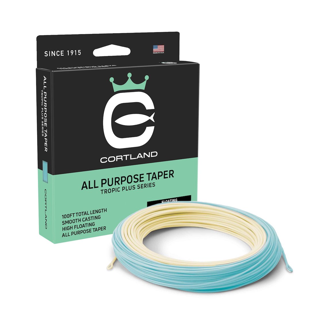 Cortland Tropic Plus All Purpose Taper Ligne à mouche