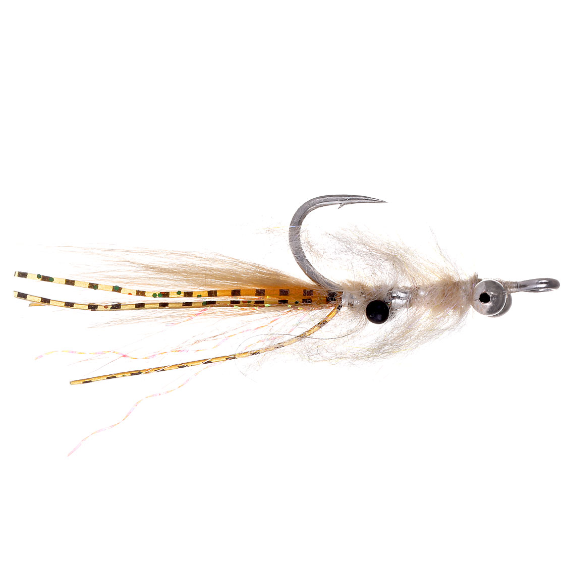 Catchy Flies Tiziano's Lightweight Bonefish Fly cream (crème à moucher)