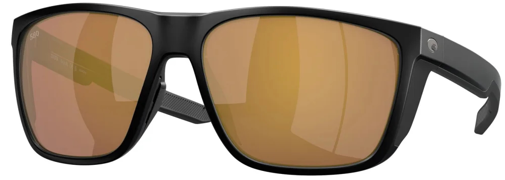 Costa Lunettes polarisantes Ferg XL Matte Black (Gold Mirror 580G)