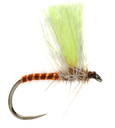 Mouche sèche Fulling Mill - Procter's Hi Vis Cranked Spinner Barbless