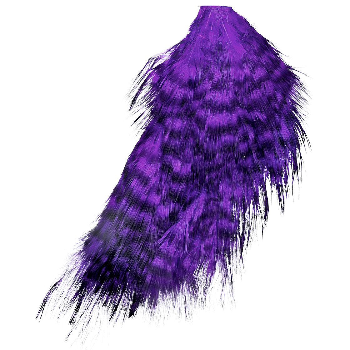 grizzly dyed purple