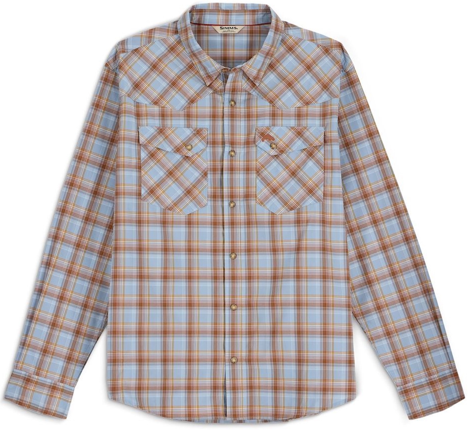 Simms Brackett Shirt Bleu